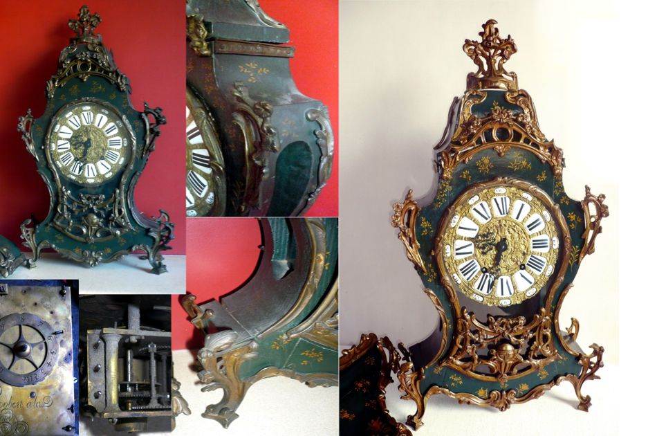 Robert, Thodore. Circa 1750. Pndola con sonera de cuartos a demanda. La Chaux-de-Fonds. Coleccin privada.
